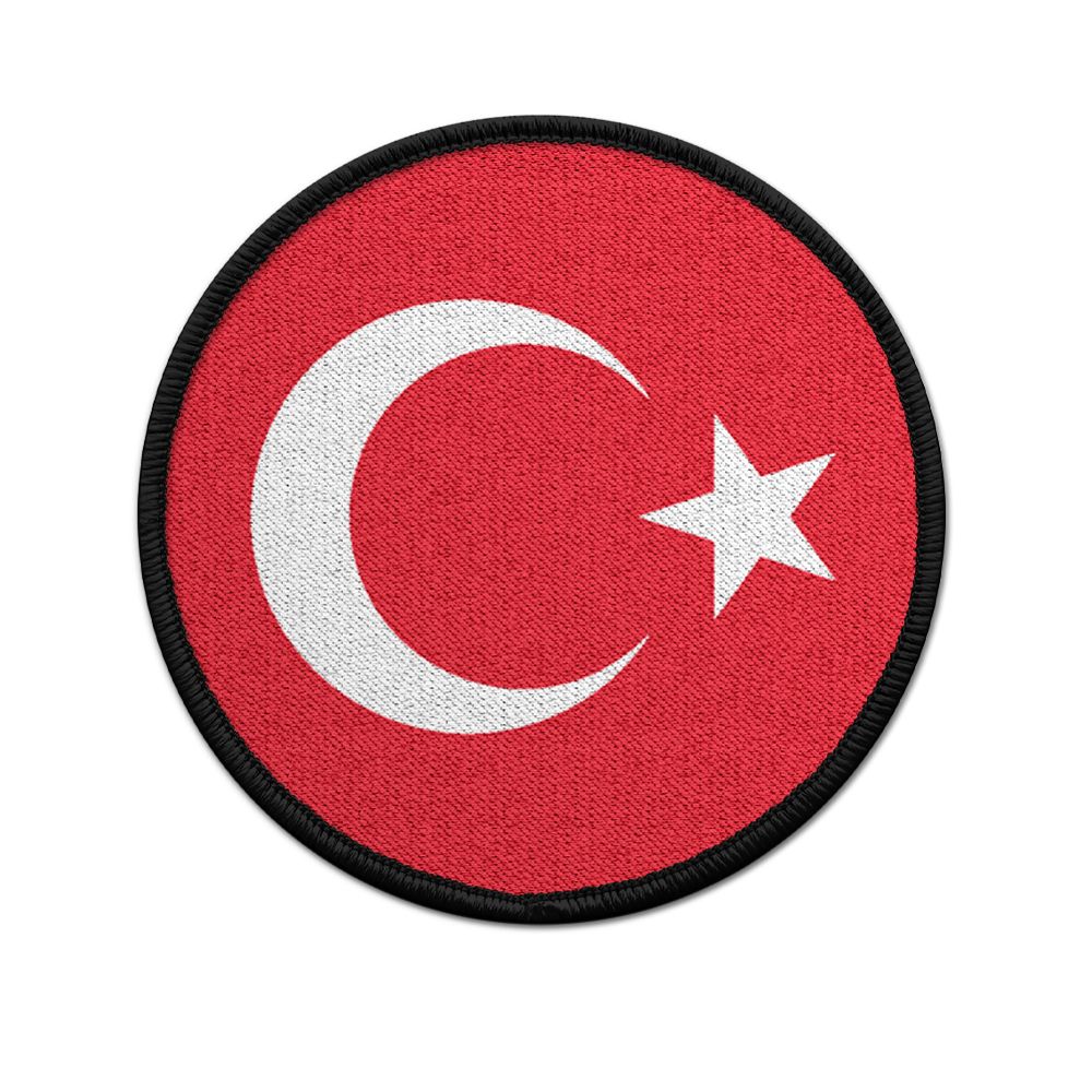 Türkiy Patch Aufnäher Flagge Fahne Halbmond Stern Heimat#22945