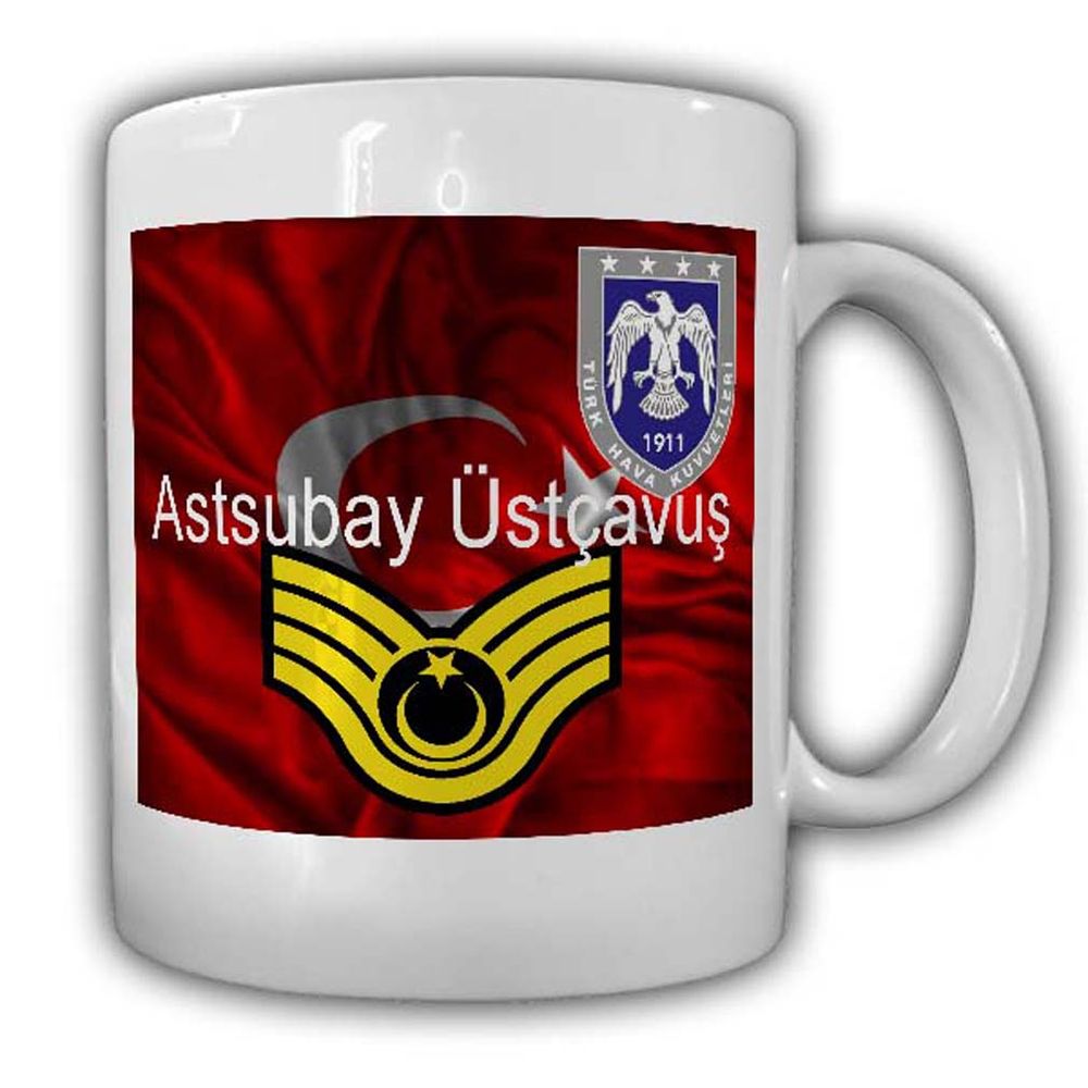 Türk Hava Kuvvetleri Astsubay Üstcavus Tasse Militär Türkei #22683