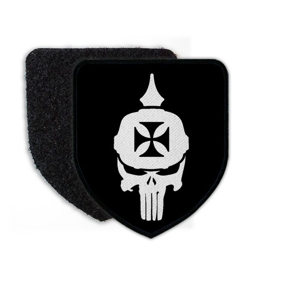 Patch Old School German Preußen Infidel Pickelhaube Bundeswehr Moral #23432