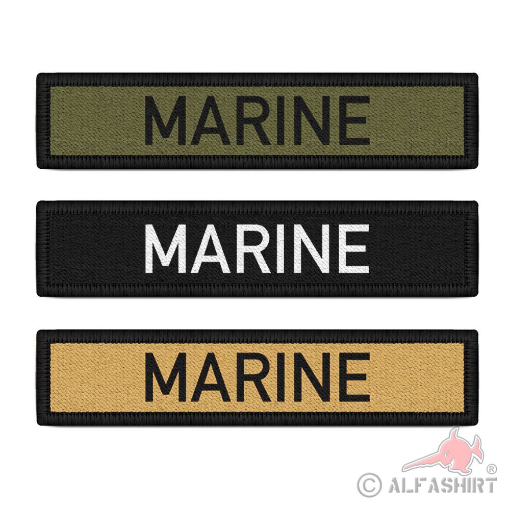 MARINE Patch Set Bundeswehr Matrose Kennzeichnungen Schriftzug BW #38775