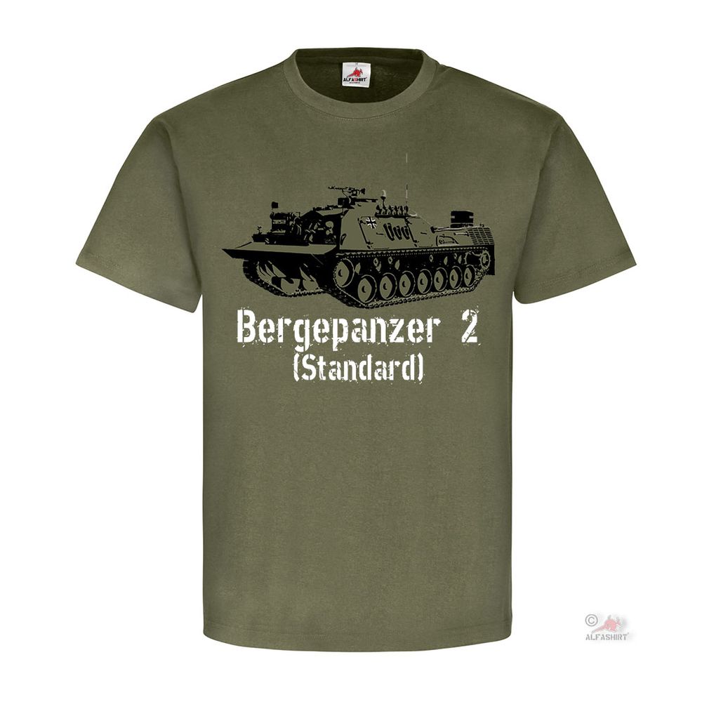 Bergepanzer 2 Standard Bundeswehr Panzer Pionier Inst LogBtl - T Shirt #25680