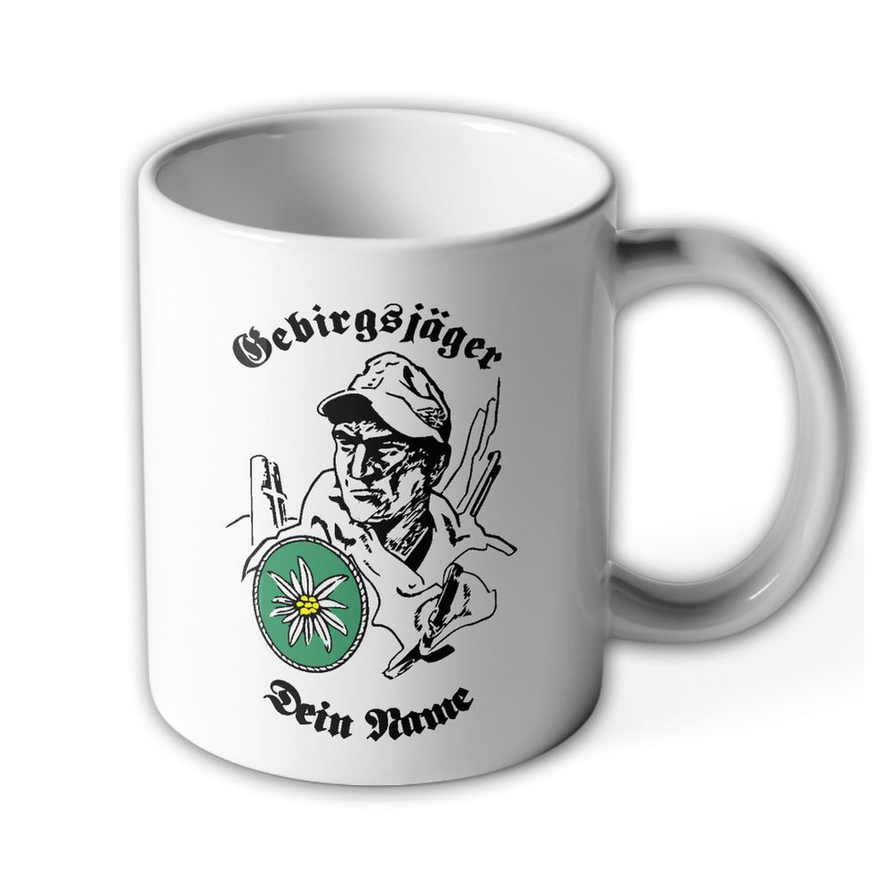 Cup personalized mountain infantry light infantry mountain troops army #42770