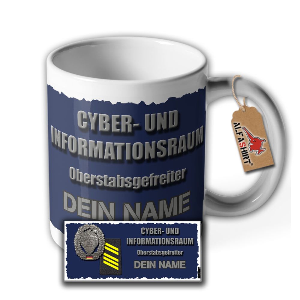 Mug CIR Oberstabsgefreiter Marine Schleswig-Holstein Personalized # 34944