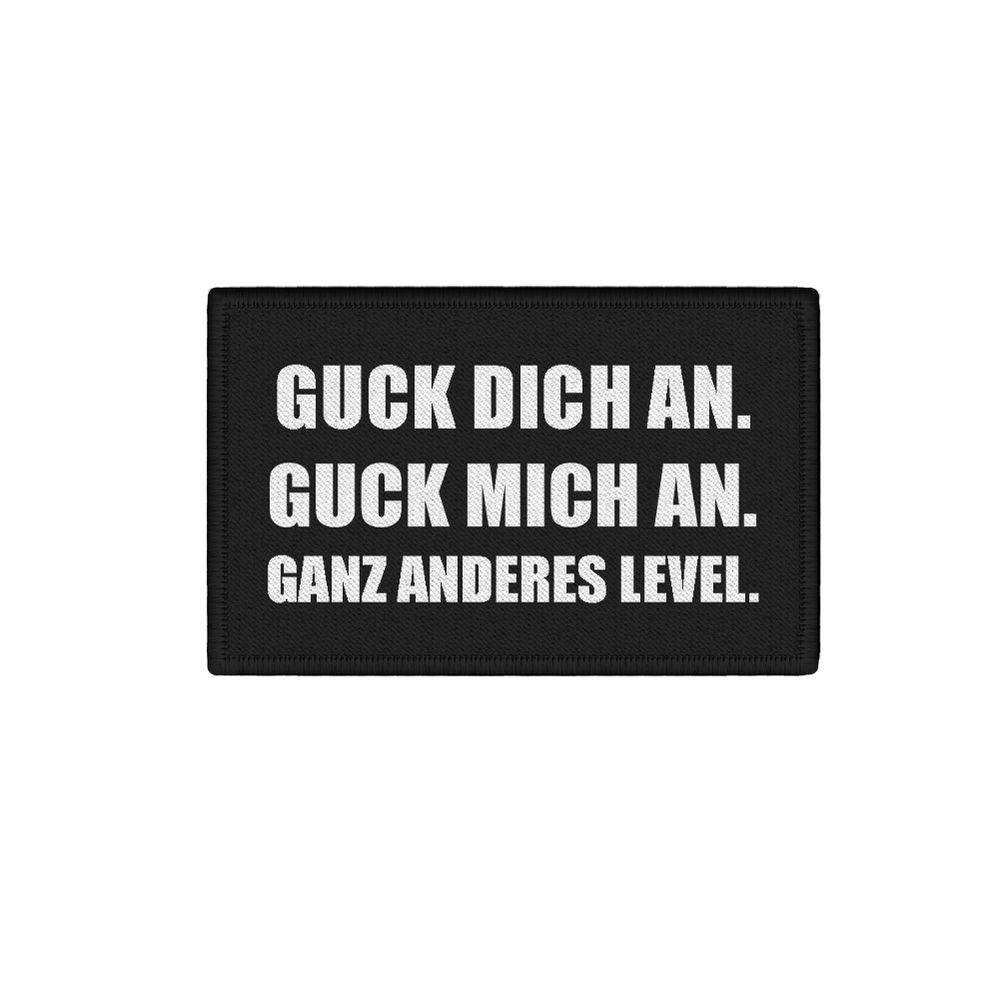Patch look at me look at a completely different level level Fun 7.5x4.5cm # 34288