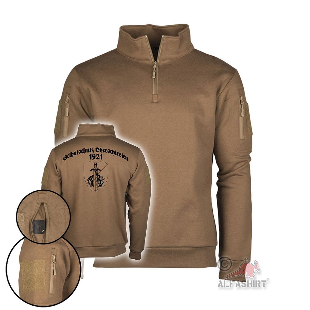 BW Tactical Multifunktionspullover Pullover Selbstschutz Oberschlesien #42956