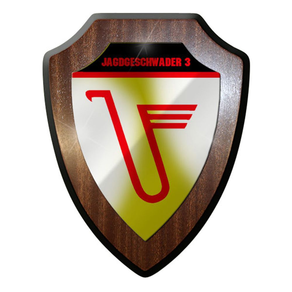 Wappenschild / Wandschild / Wappen - Jagdgeschwader 3 JG Luftwaffe Militär#8323