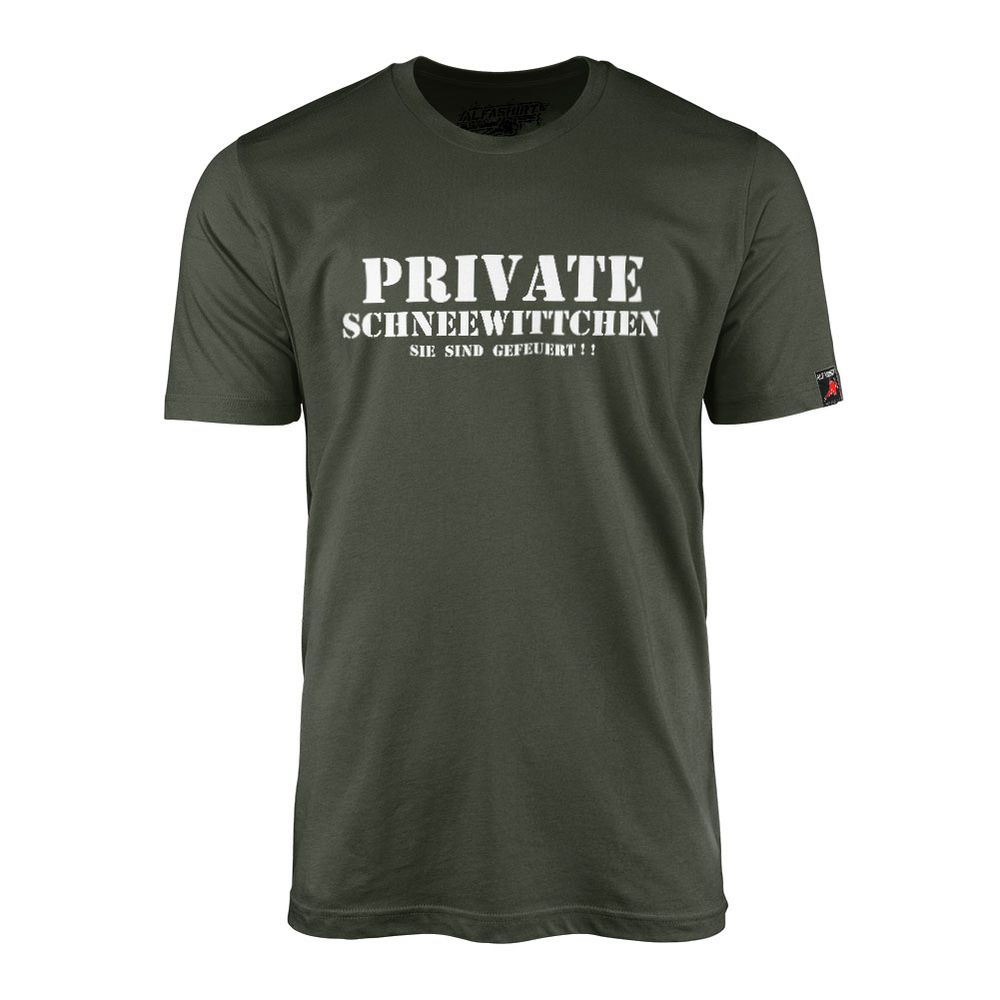 Private Snow White You're fired - T Shirt # 1211