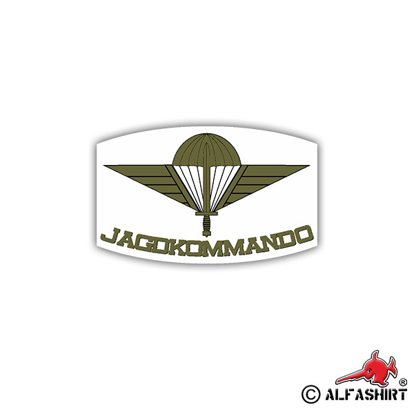 Aufkleber/Sticker Jagdkommando Bundesheer Österreich Wappen 7x4cm A1728