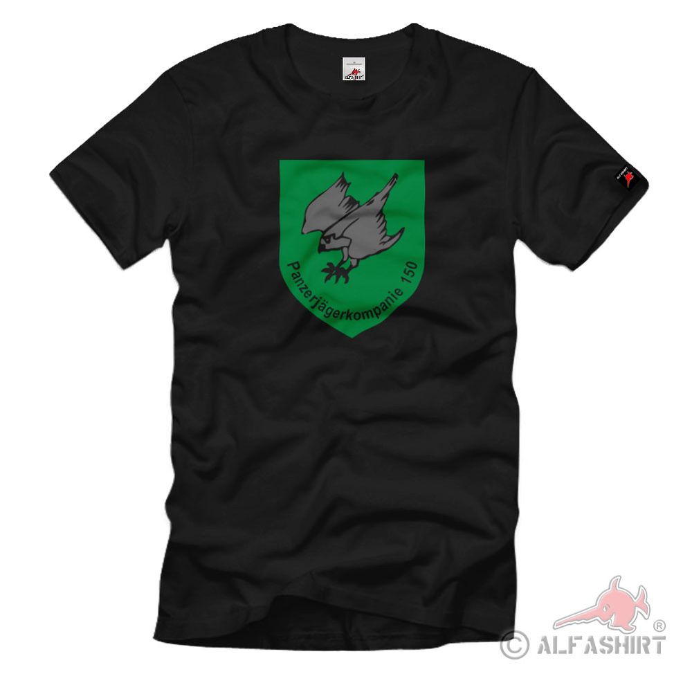 PzJgKp150 Panzerjägerkompanie 150 Badge Coat of Arms Military - T Shirt #2662