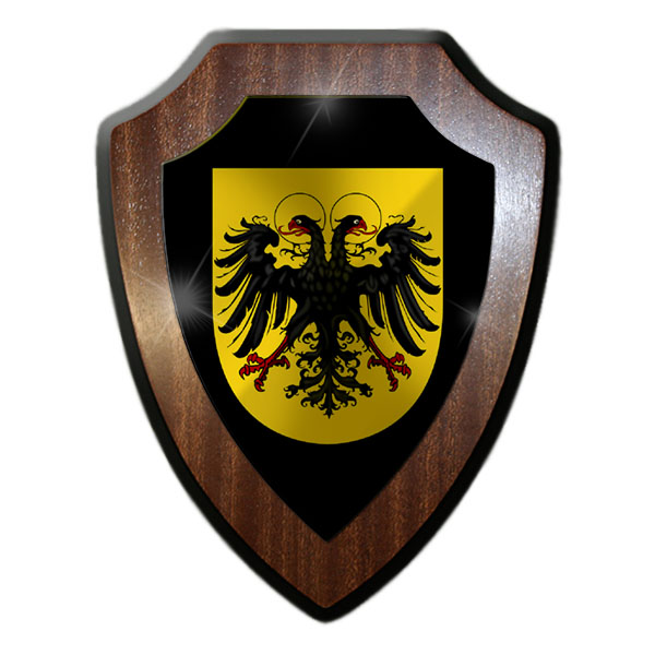 Heraldic shield Deutscher Bund 1815 Germany Prussia Alder coat of arms # 36030