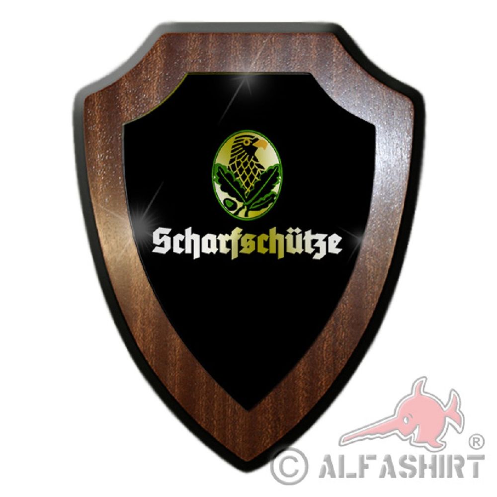 Sniper Eagle Protective Badge Emblem Heraldic Shield # 19867