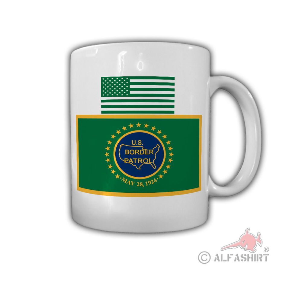 Us Border Patrol USA Homeland Security Border Protection - Tasse #268089