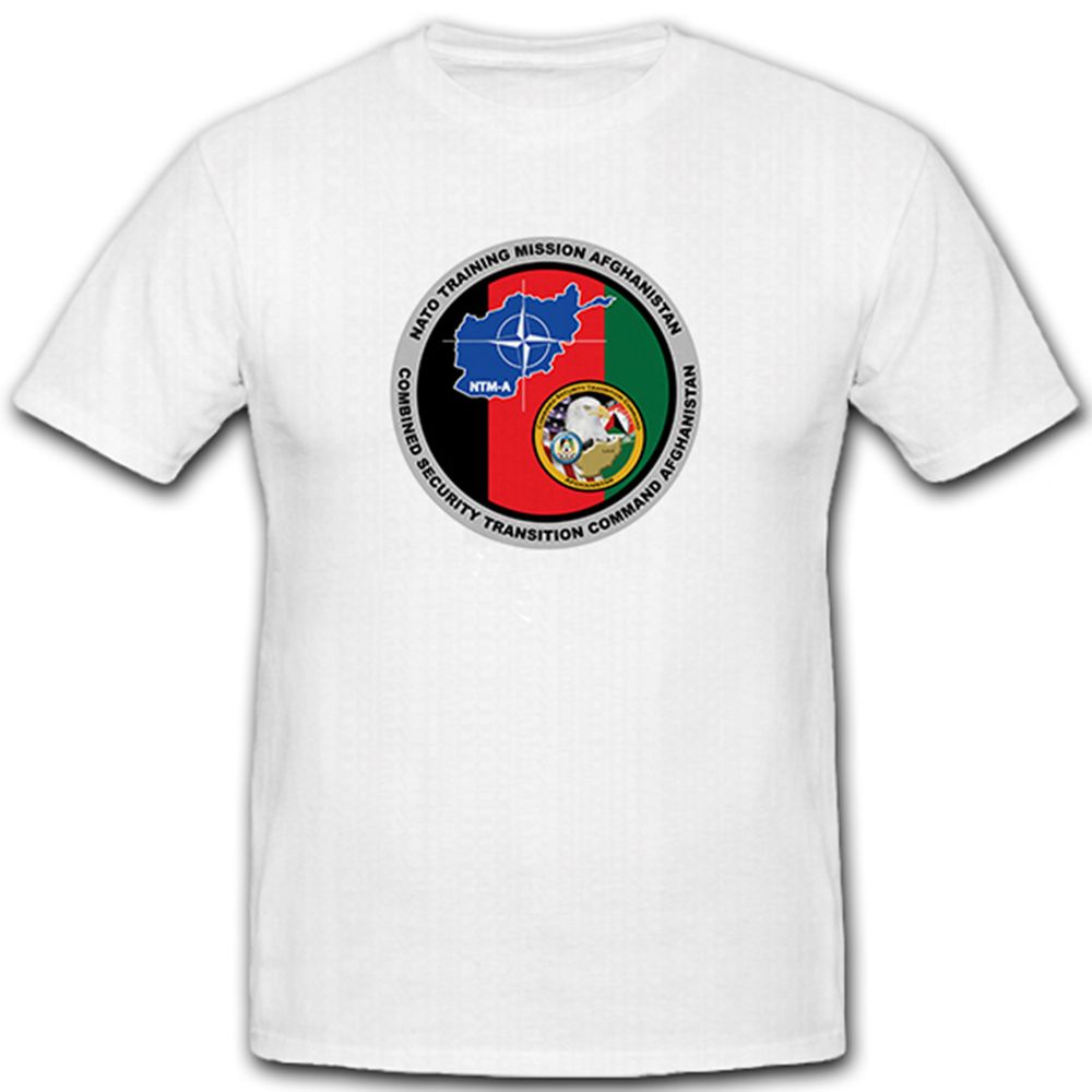 Nato Training Misson Afghanistan - Combined Security Transition - T Shirt #7871