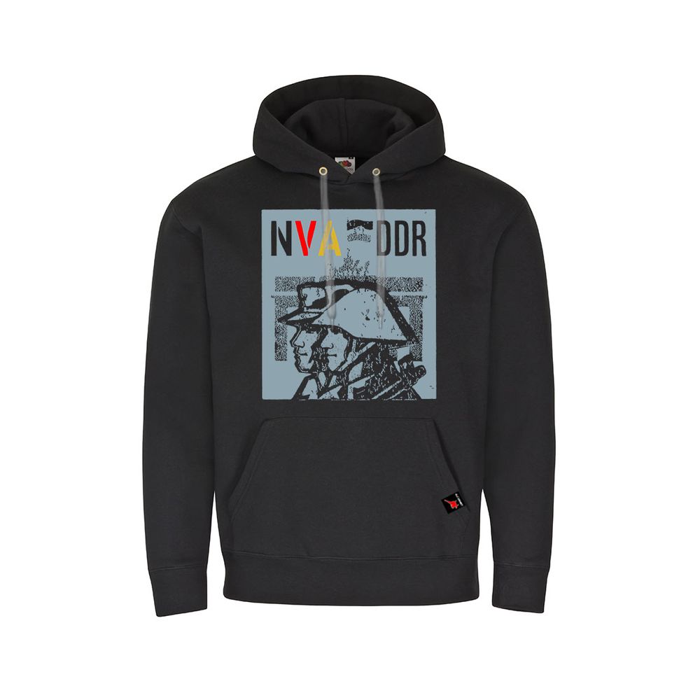 Hoodie NVA - DDR Nationale Volksarmee Berlin Stahlhelm Veteran Reservist #36040