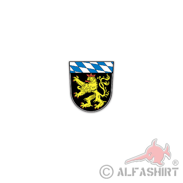 Sticker RSU Kp Oberbayern Bundeswehr Reservisten Coat of Arms 6x7cm A3042