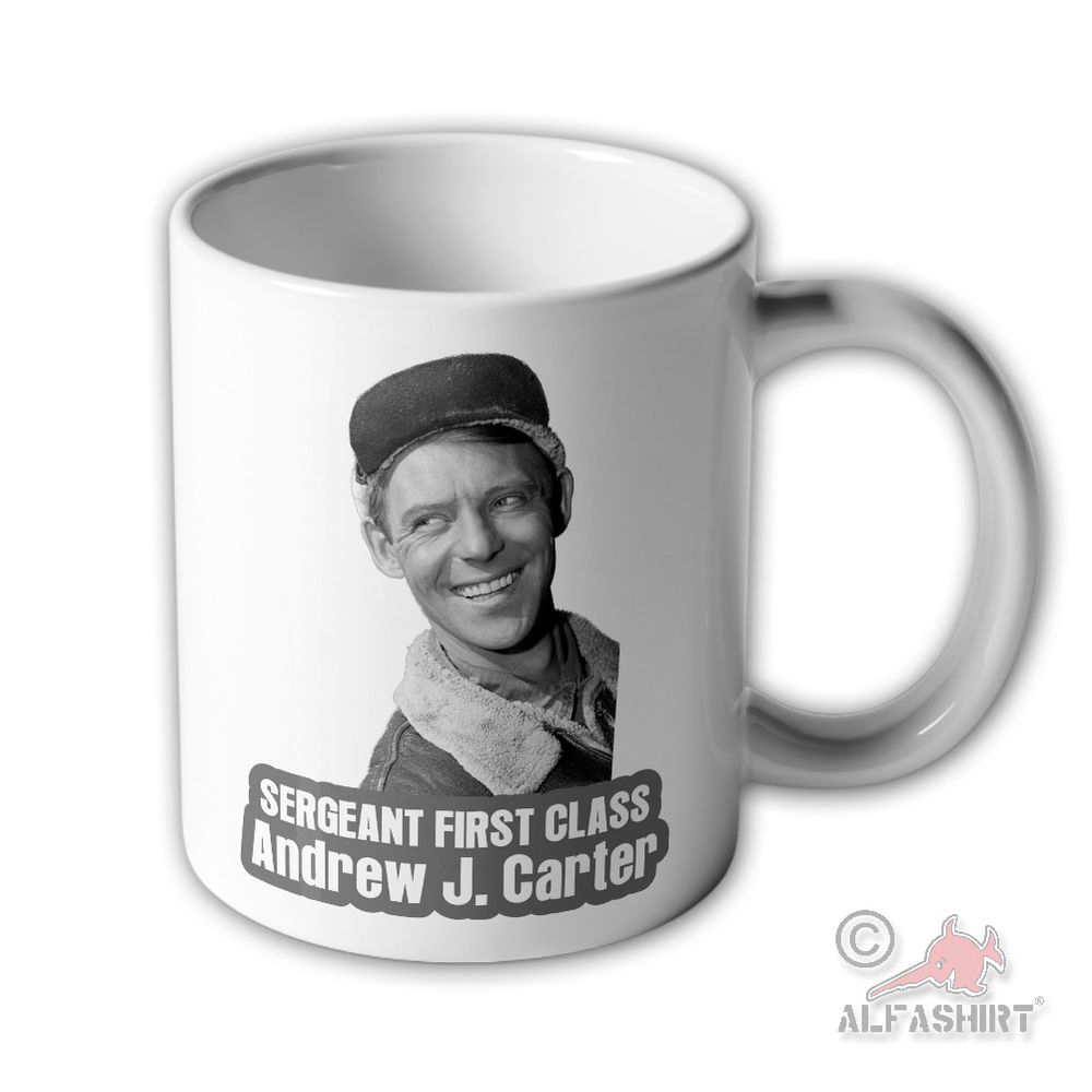 Tasse  Andrew J Carter Ein Käfig voller Helden Sergeant First Class Becher#45448