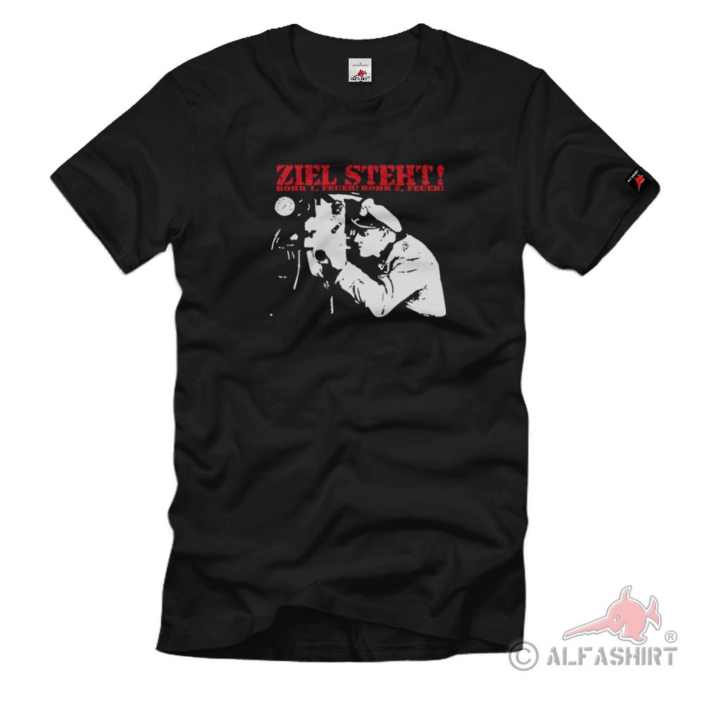 Unterseeboot Ziel Steht Deutschland U Boot Militär Marine Kapitän T Shirt #2712