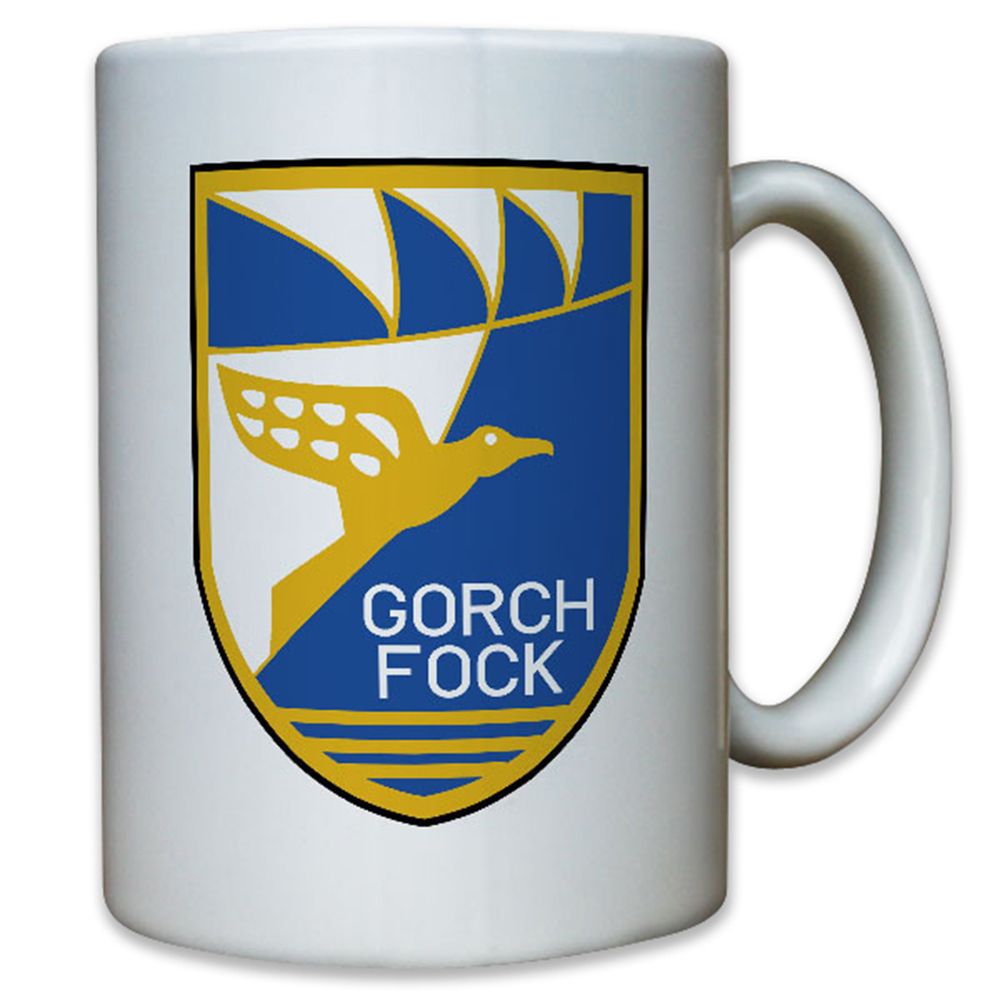 Gorch-Fock Schulschiff Schiff Bundesmarine Marine Bundeswehr - Tasse #12338