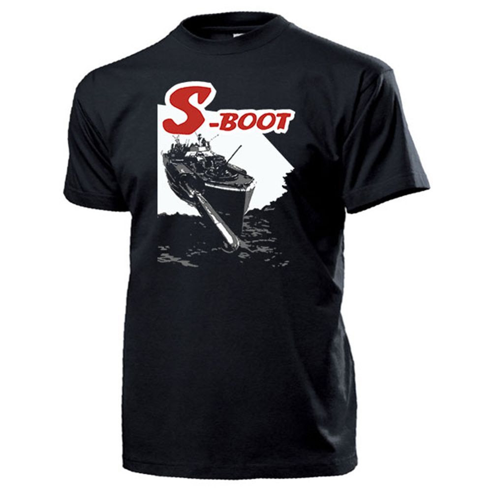 S-Boot Marine Torpedo Schnellboot Wk E-Boats S130 retro Militär - T Shirt #14491