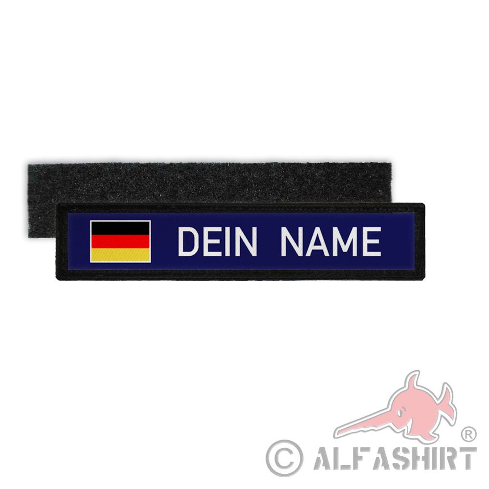 Namensschild Patch Feuerwehr Rettungsdienst Deutschland Fahne Einsatz #31434