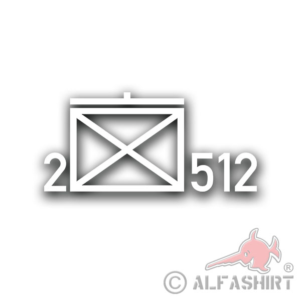 5 JgBtl 512 Tactical Sign Sticker Bundeswehr 15x6cm # A4405