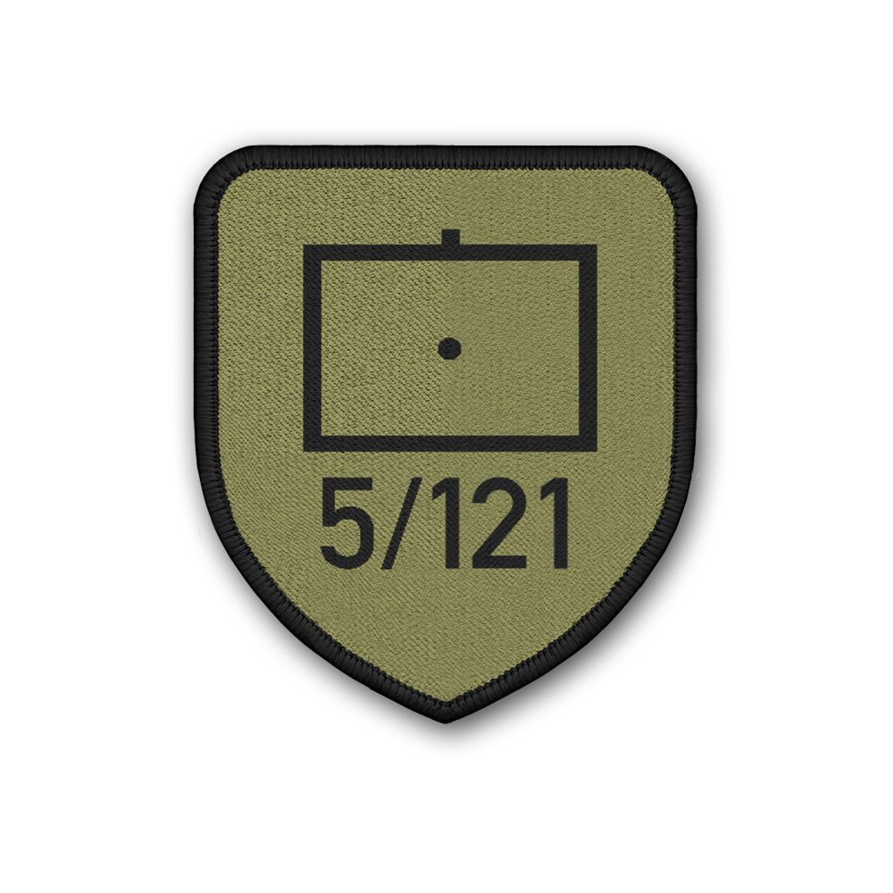 Patch Aufnäher 5 Artillerie 121 Artillerietruppe Taktisches Zeichen Heer#21868