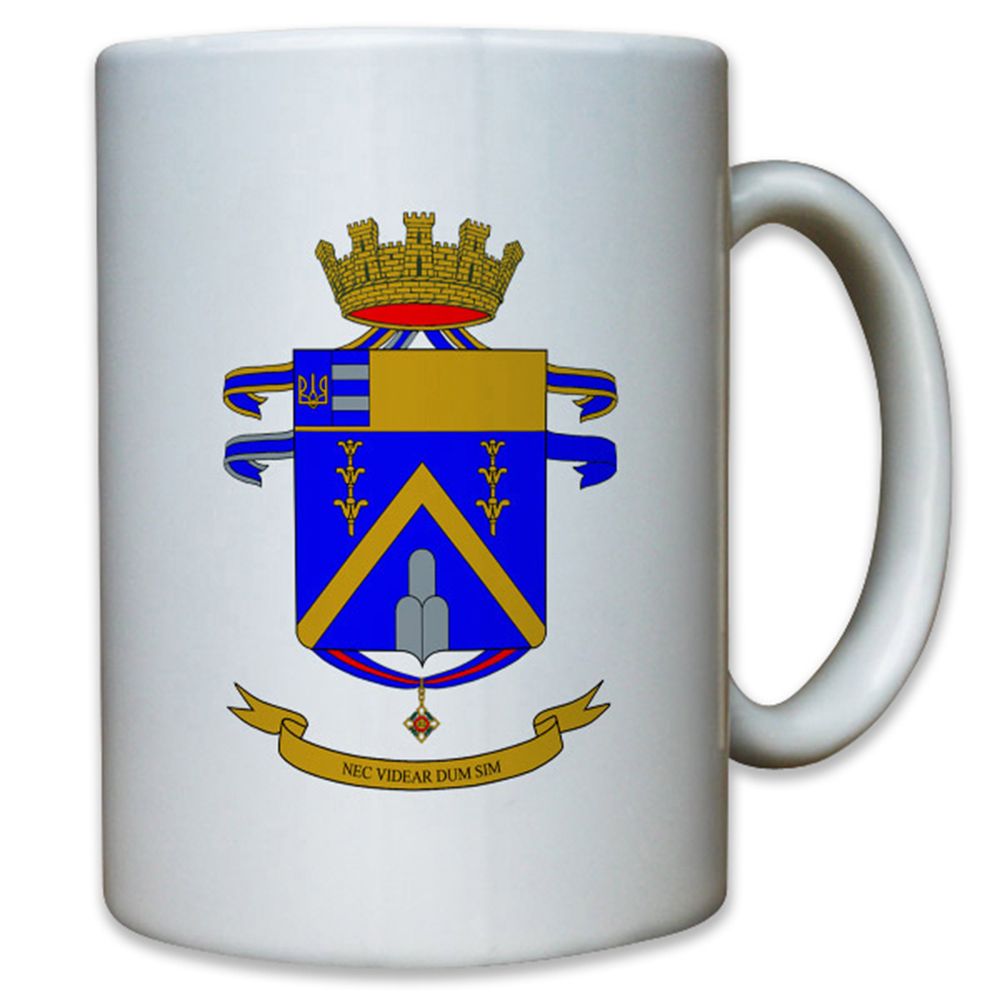 Nec Videar Dum Sim Coa Mil Ita Rgt Alpini Italia Italien Militär Tasse #13054