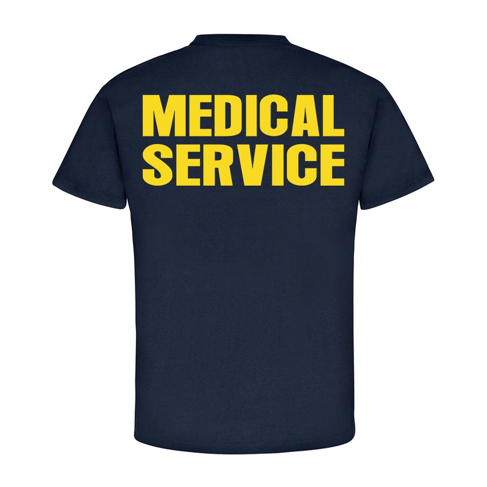 MEDICAL SERVICE Notarzt Ersthelfer Rettungsdienst Feuerwehr - T Shirt #14059