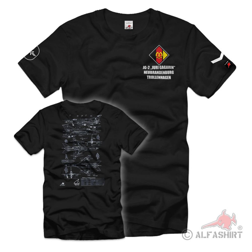 JG-2 Typ 3 Juri Alexejewitsch Gagarin Jagdfliegergeschwader 2 T-Shirt#36821