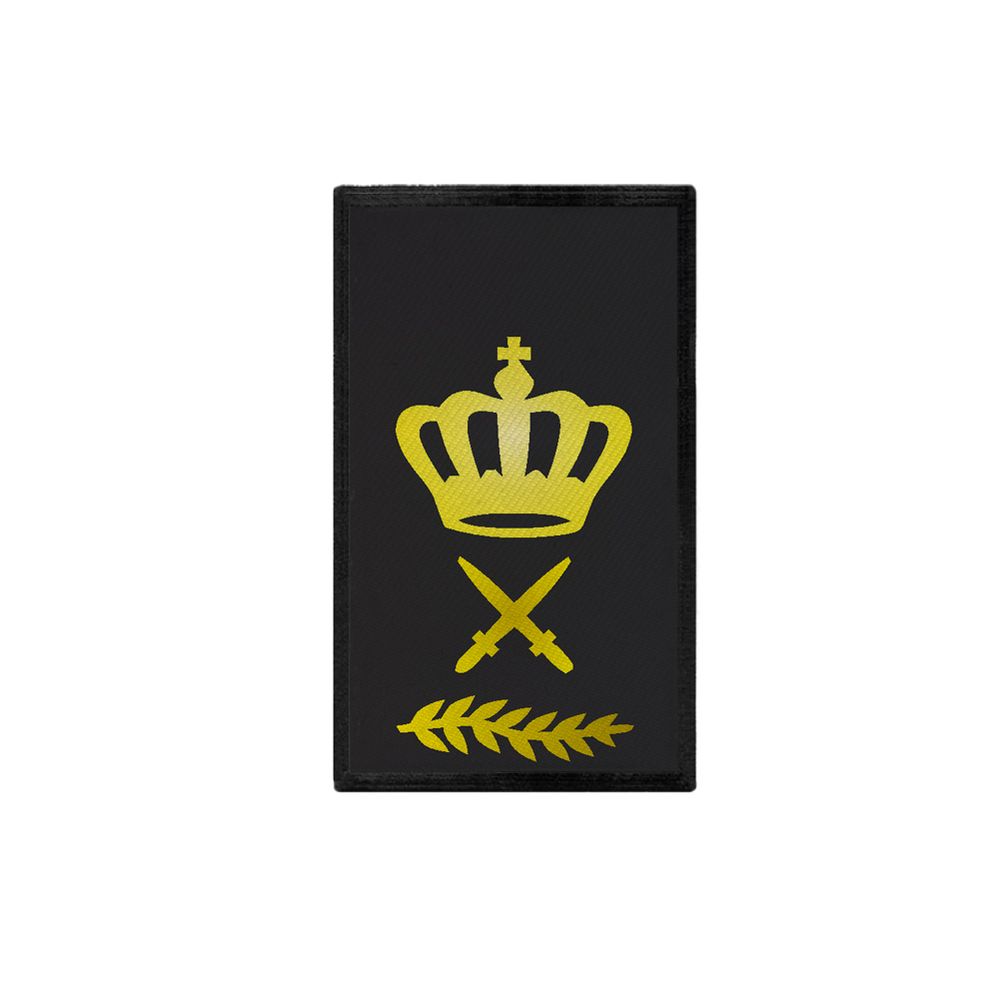 Rank Patch Politie Hoofdcommissaris hoogste Rang Korpschefs 9,8x6cm #33668