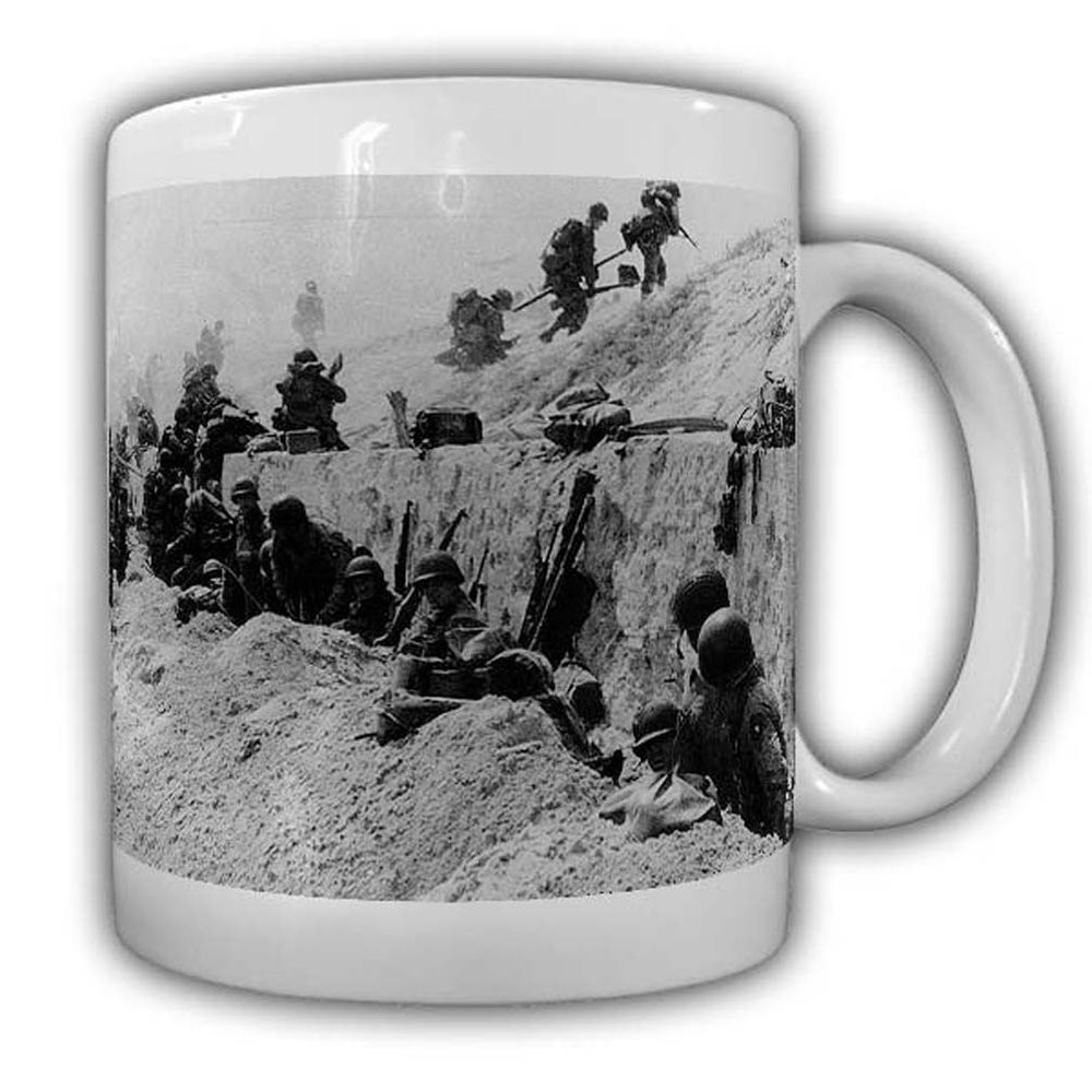 US Schützengraben Tasse Airborne D-Day Normandie Frankreich #22515
