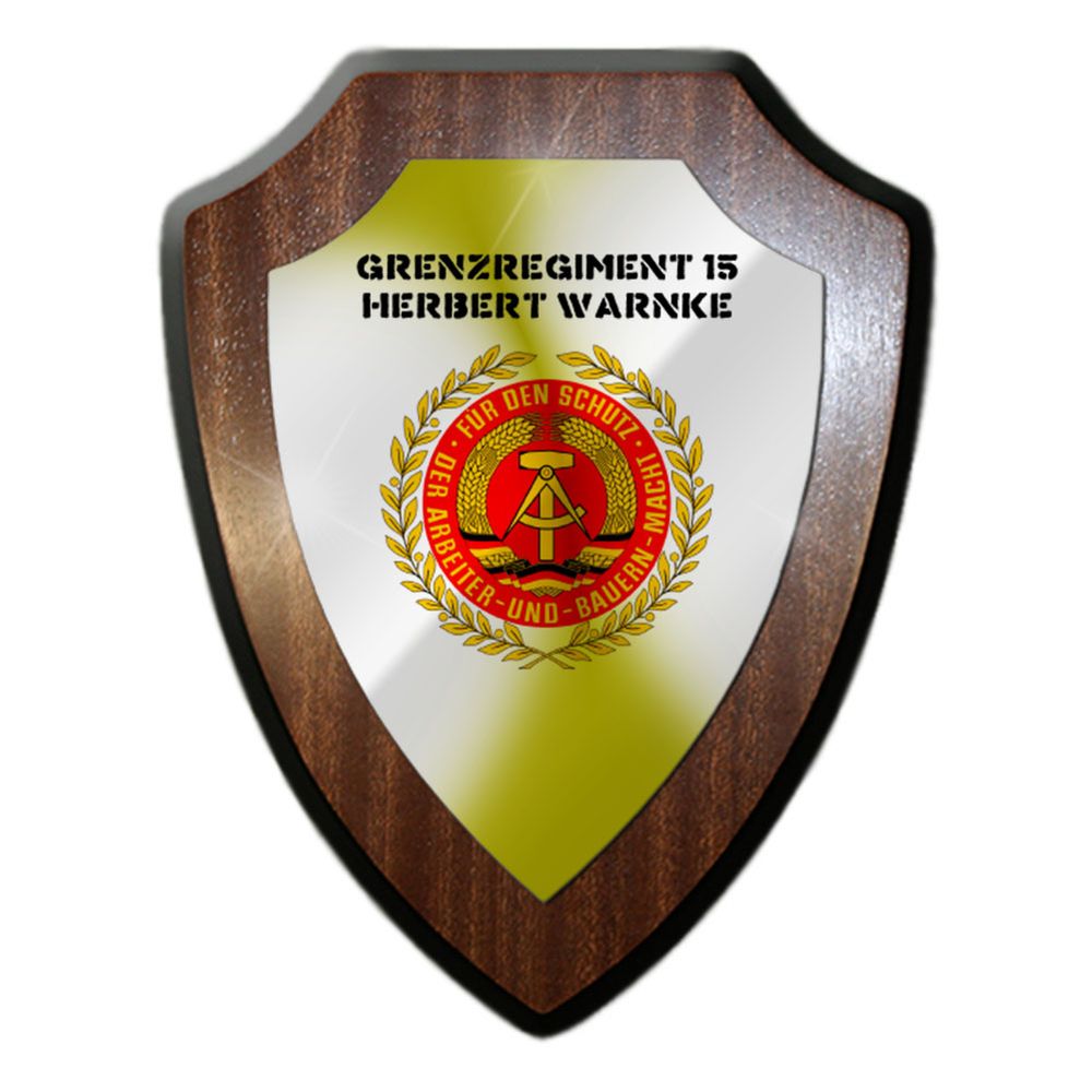 Wappenschild Grenzregiment 15 DDR NVA Wache Deutsche Demokratische Emblem #31525