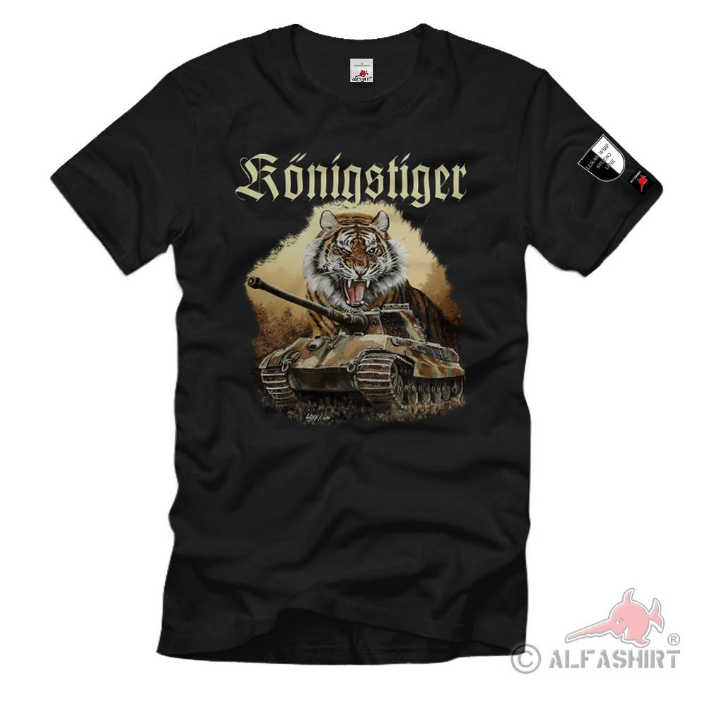 Lukas Wirp Tiger II King Tiger Tank Köti Painting Picture T-Shirt # 35589