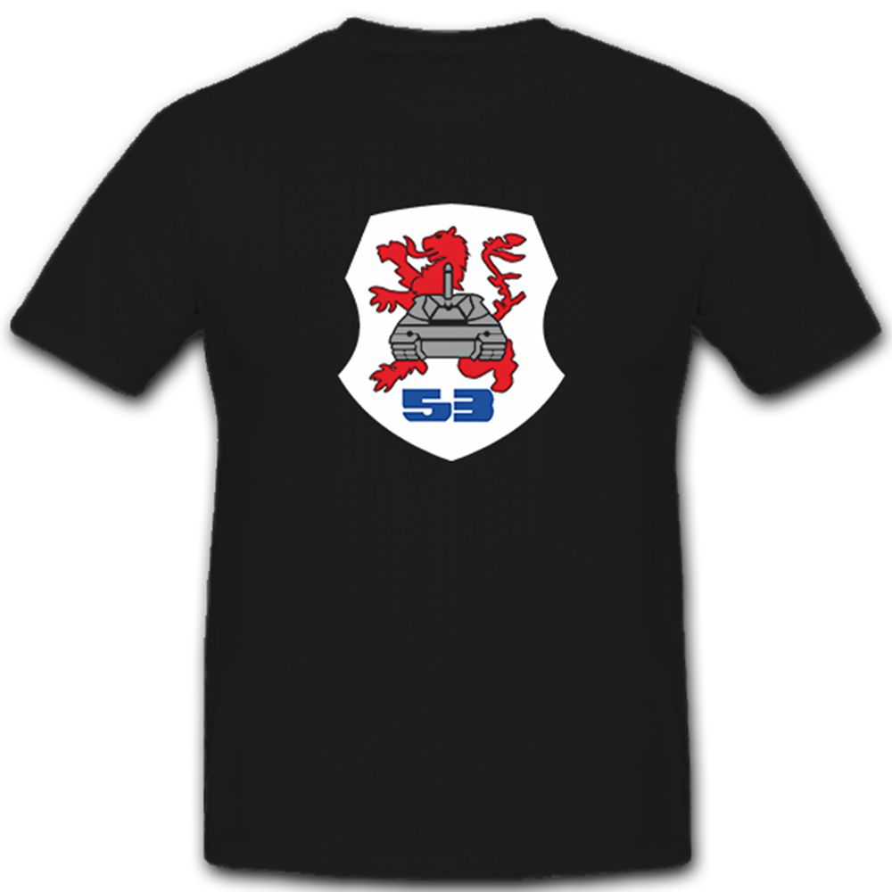 PzBtl53 Panzerbataillon Panzer Bataillon Kompanie Wappen T Shirt #5113