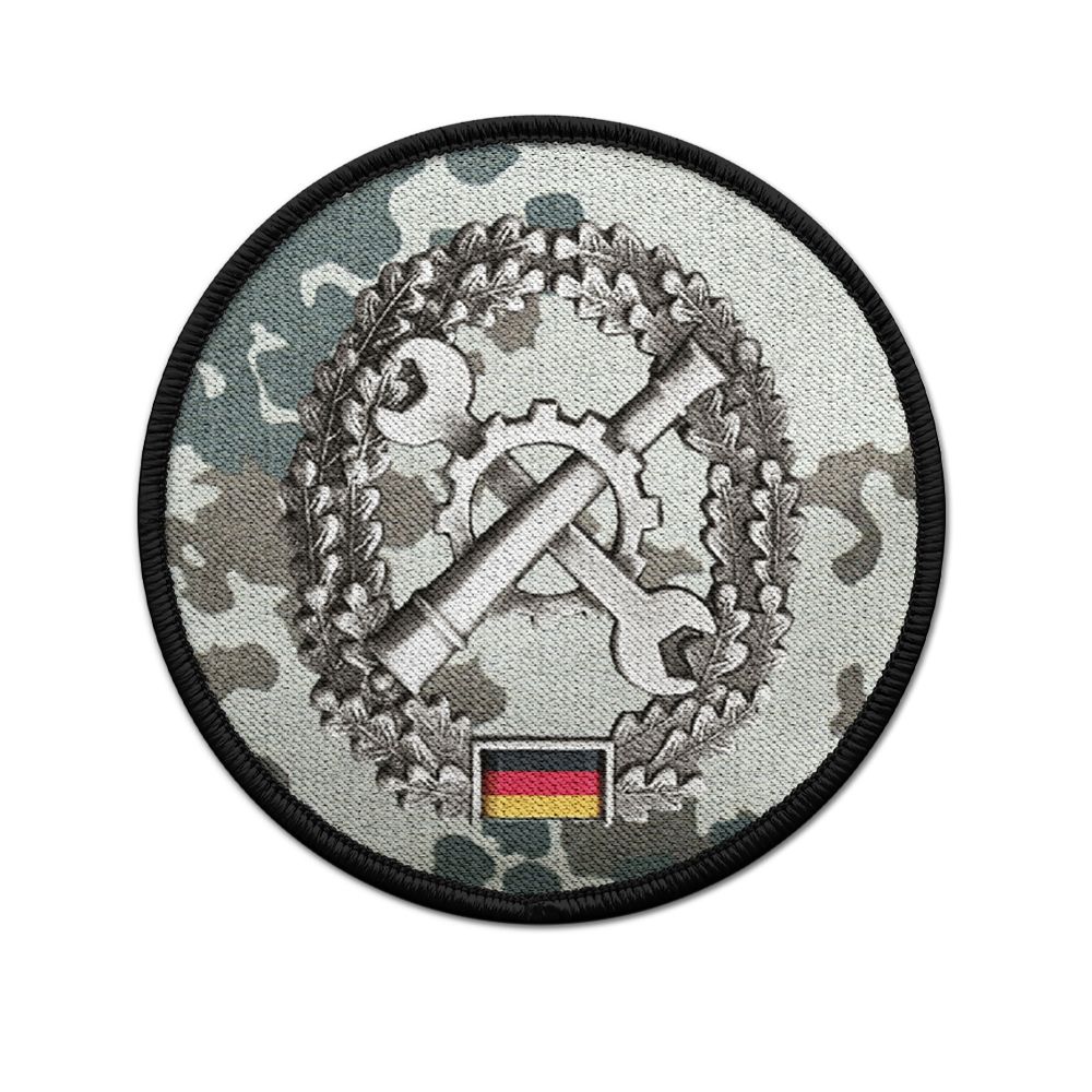 Patch BW Instandsetzung Inst Barett Abzeichen Einheit Aufnäher Tarnung #20880