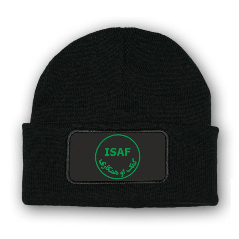 Mütze/Beenie - ISAF Friedenstruppe Afghanistan Einsatz Bundeswehr BW - #10329m 