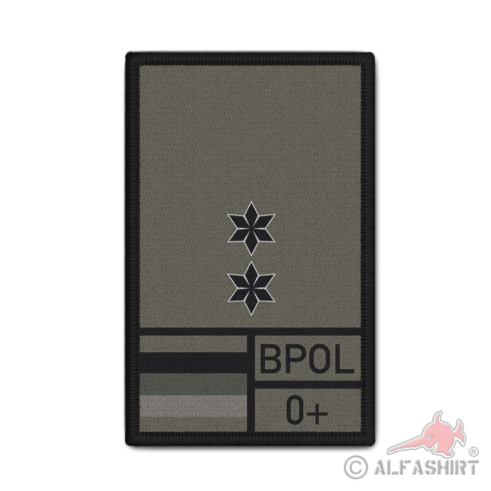 Rank Patch Polizeioberkommisar A10 Bundespolizei BPOL Bund 9,8cm x 6 cm #45470