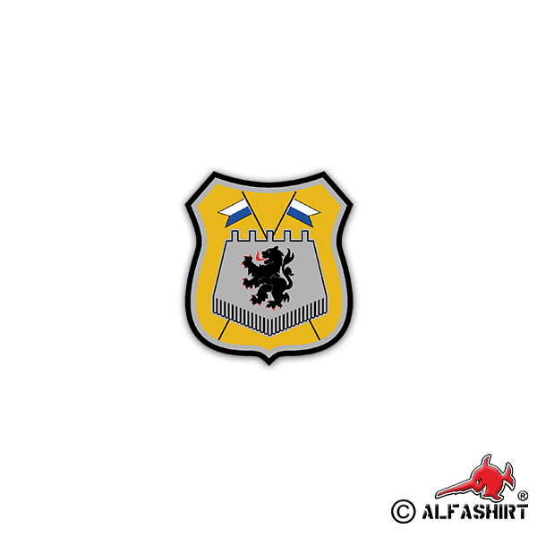 Aufkleber/Sticker PzAufklBtl 10 Ingolstadt Panzeraufklärung Militär 6x7cm A2598