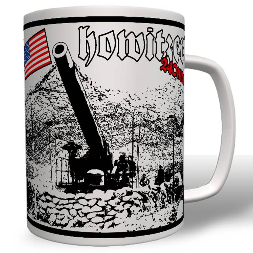 Howitzer Black Dragon Wk Waffe Geschütz Haubitze- Tasse Becher Kaffee #2721t