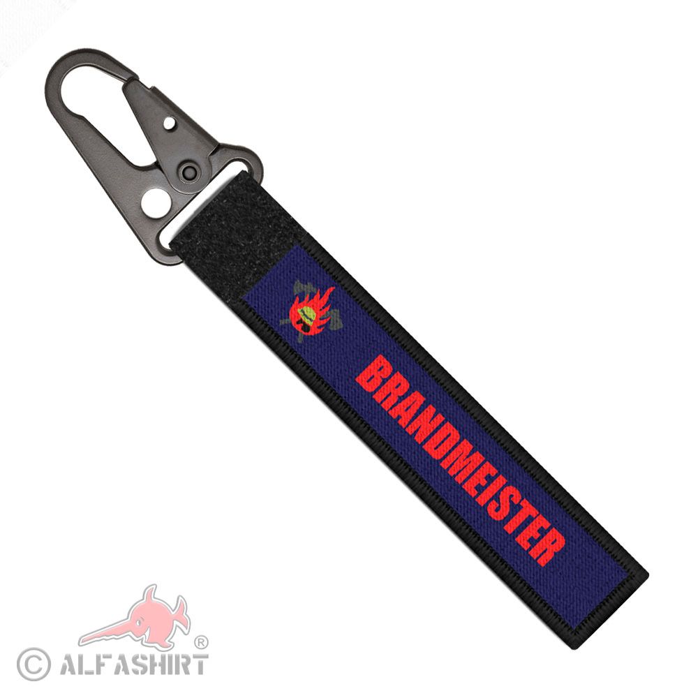 Tactical keychain fire chief fire department unit # 37986