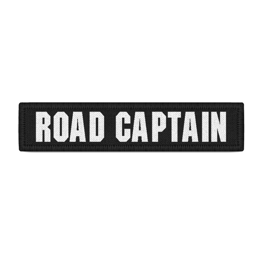 Namenspatch Road Captain Verkehrsminister MC Outlaw Biker Kutte #31261