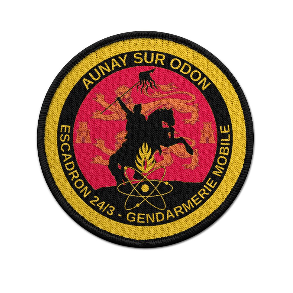 Patch EGM 24-3 Aunay sur Odon escadron de gendarmerie mobile Frankreich #33977