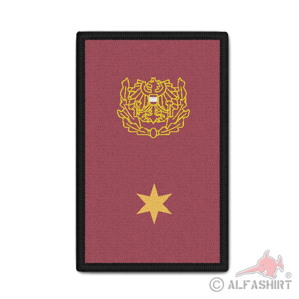 Rank Patch Police Austria Lieutenant (Lt) Rank 9.8 x 6cm # 37139