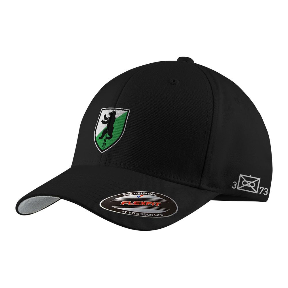 Flexfit Kappe Schwarz Panzergrenadierbataillon PzGrenBtl 73 #47556