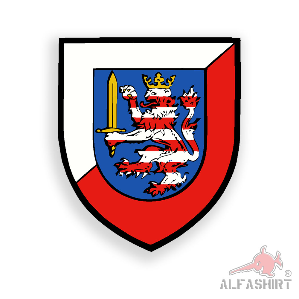 Sticker Panzerbrigade 14 Neustadt Hessen Bundeswehr Heer 7x5cm #A6096