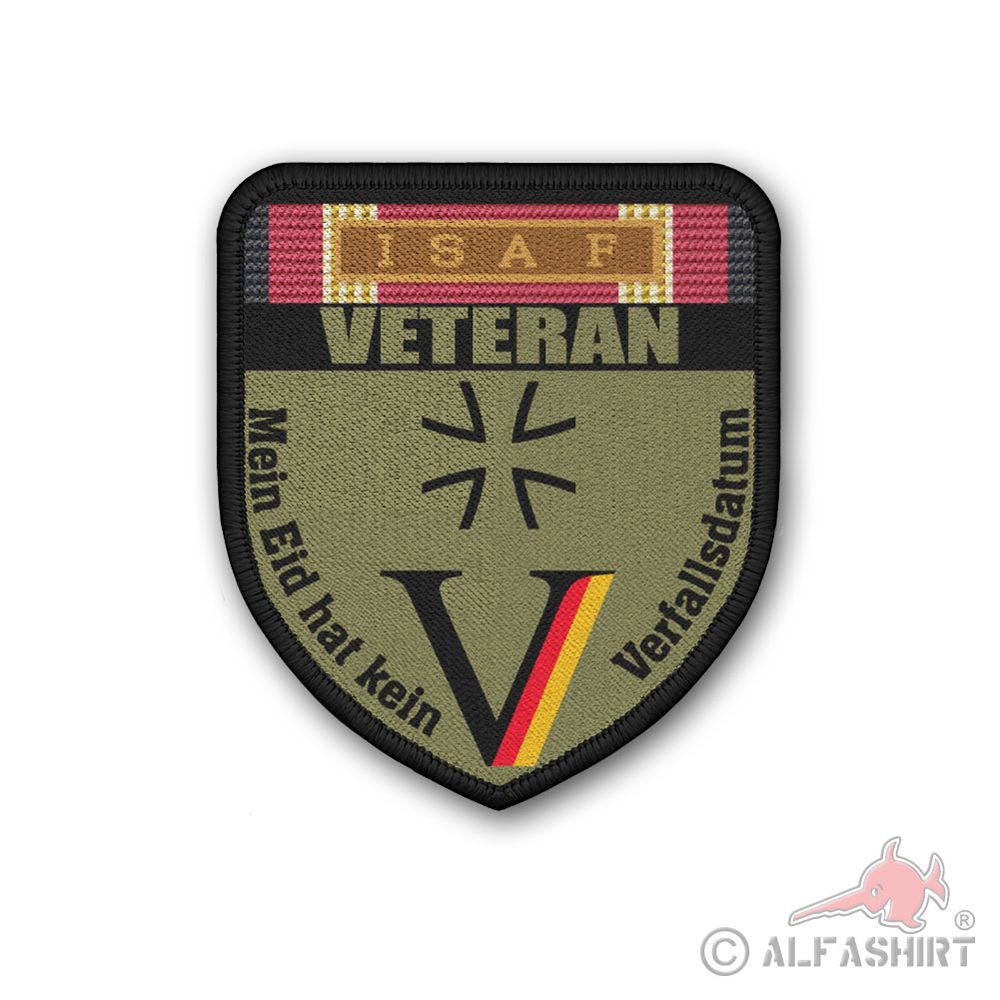 ISAF Veteran BW Bundeswehr Militär Armee Afghanistan AFG Patch #38701