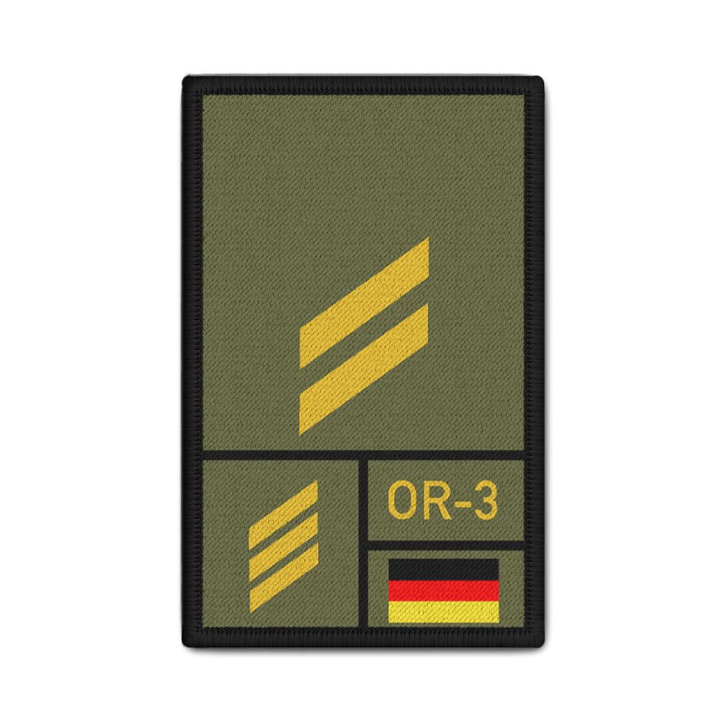 Rank Patch Bundeswehr Army Air Force Navy Rank Patch Bundeswehr Army Air Force Navy