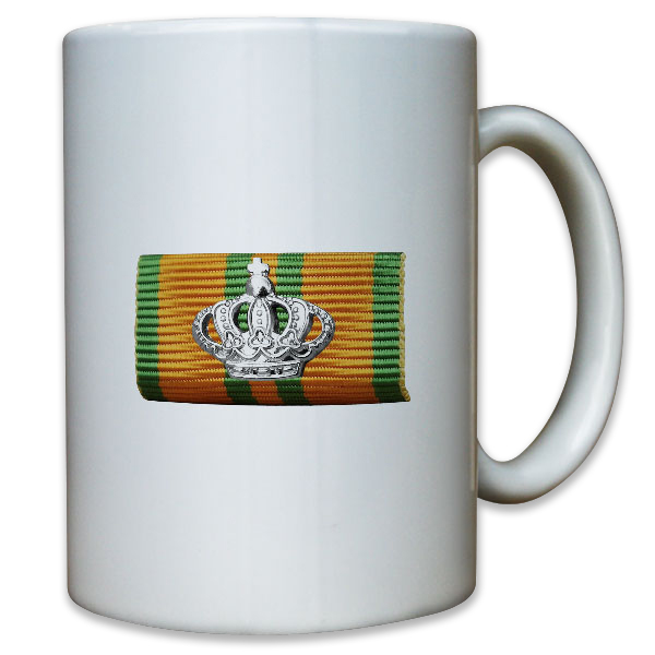 Ordensspange Hollandmarsch Silber Niederlande Auszeichnung Strecke- Tasse #10976