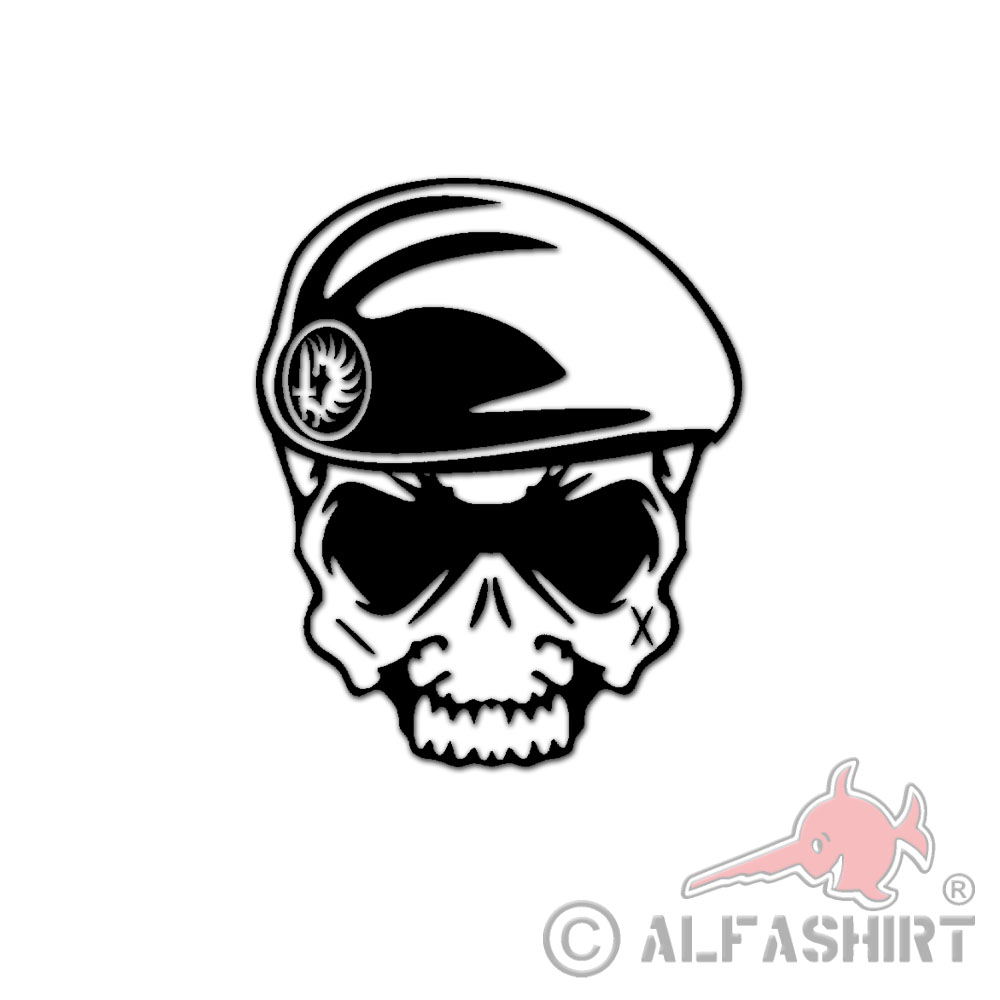 Foreign legion skull Légion étrangère Great Association France Army 30cm # A5676