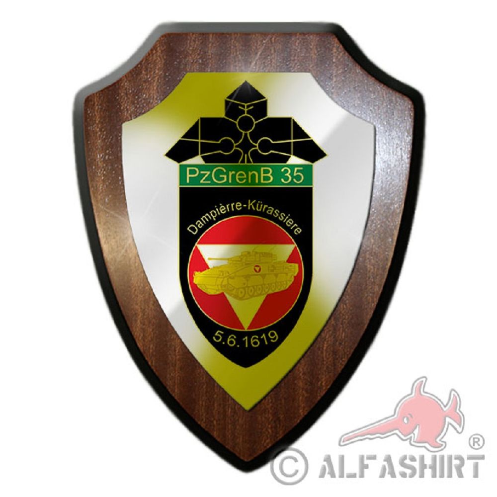 PzGrenB 35 Panzergrenadierbataillon Österreich Wappenschild #19907